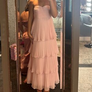 Pink Bridesmaid Dress